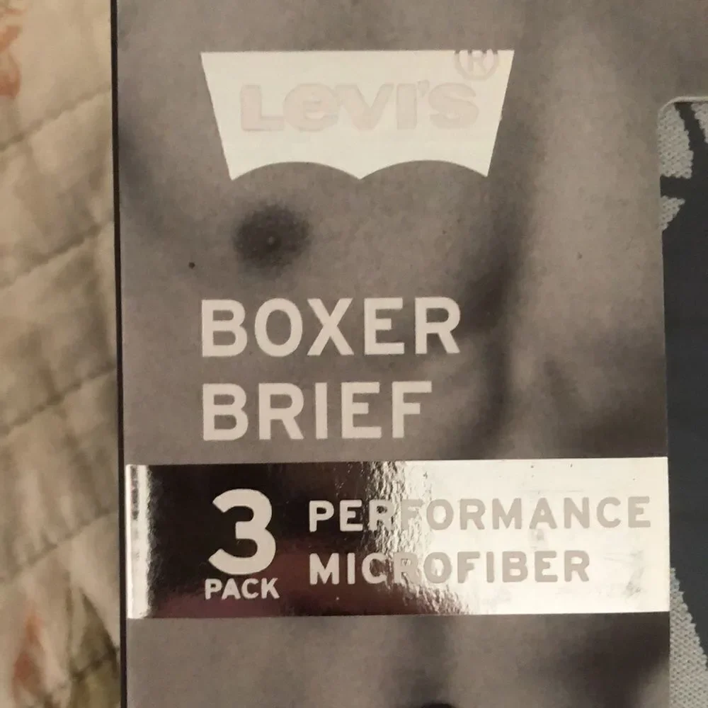 LEVI’S Small pack of 3 multicolored boxer briefs